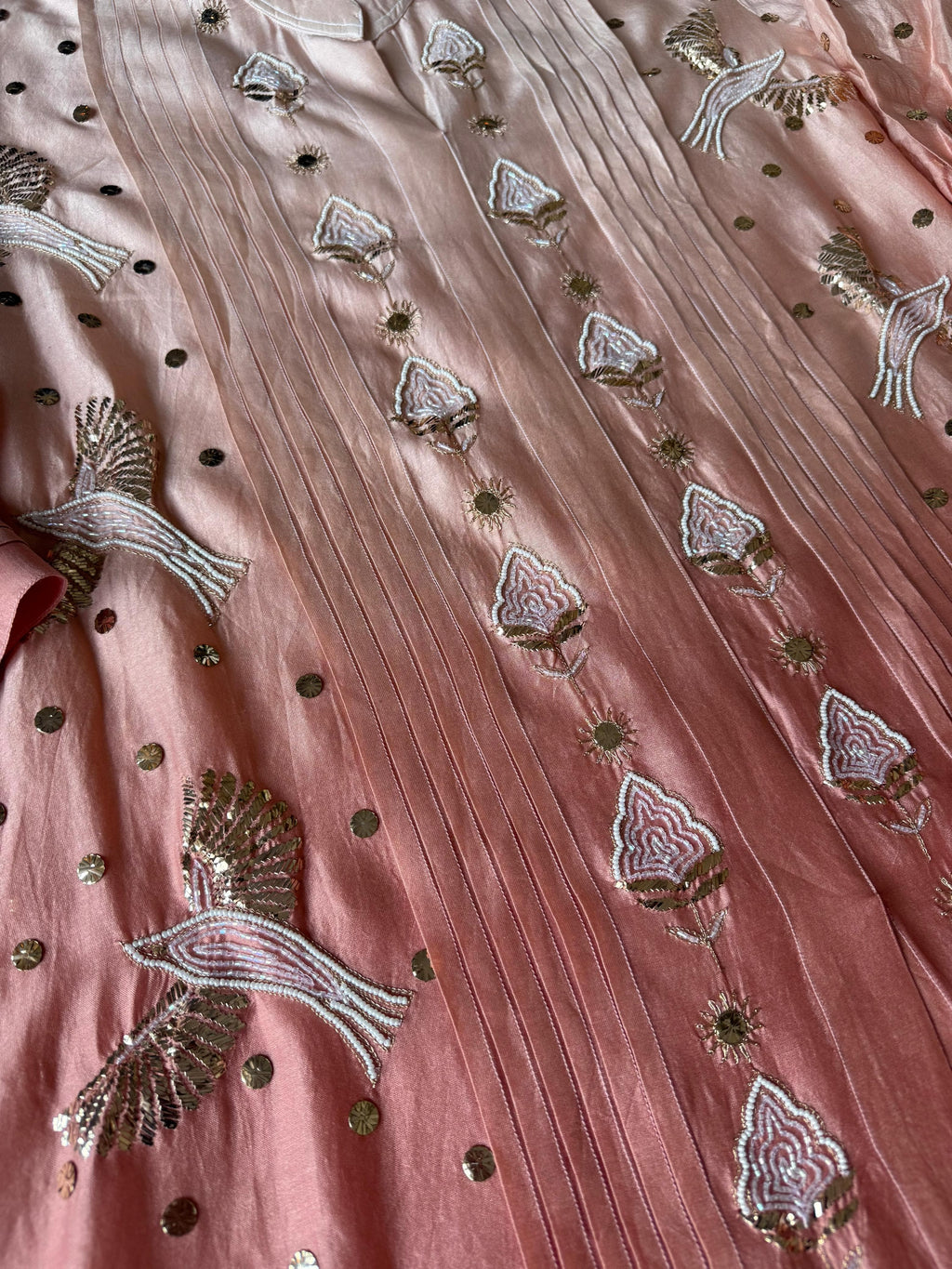 Pure Chanderi Silk Cord Set